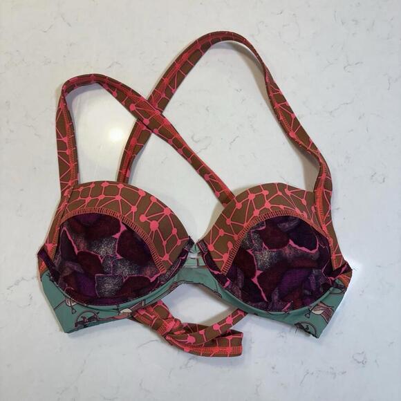 Maaji Other - Maaji Turquoise, Magenta, Pink Bathing Suit Size Small - EUC